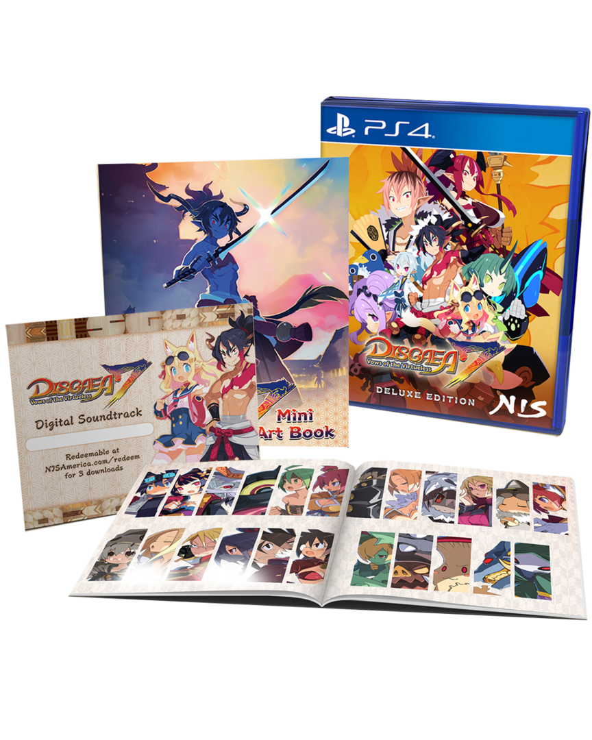 Disgaea 7: vows of the virtueless edición deluxe