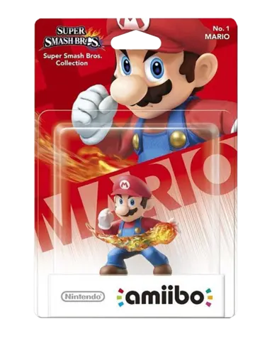 Figura Amiibo Mario (Serie Super Smash Bros.)