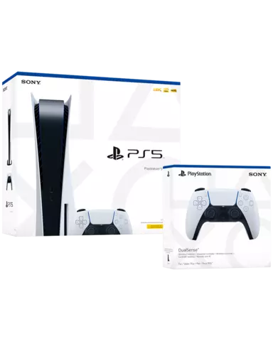 Comprar Consola PS5 + Mando DualSense Blanco - PS5, PS5 + DualSense