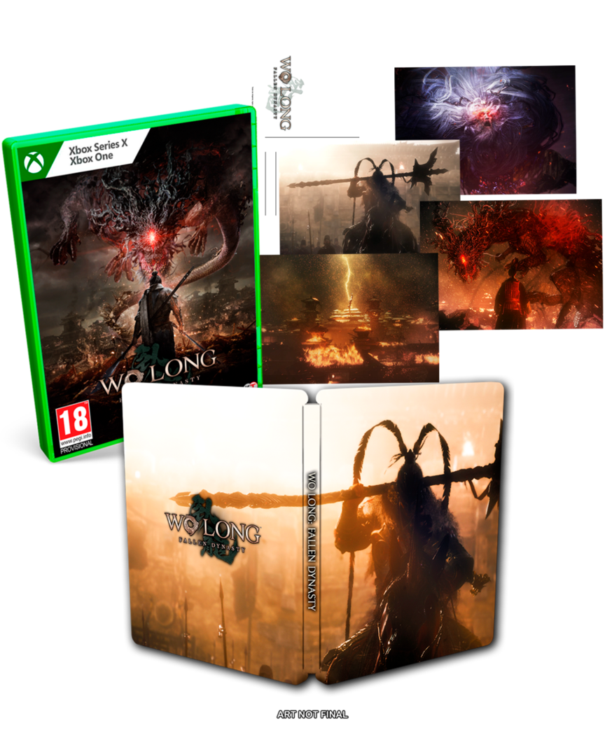 Wo long: fallen dynasty edición de lanzamiento steelbook