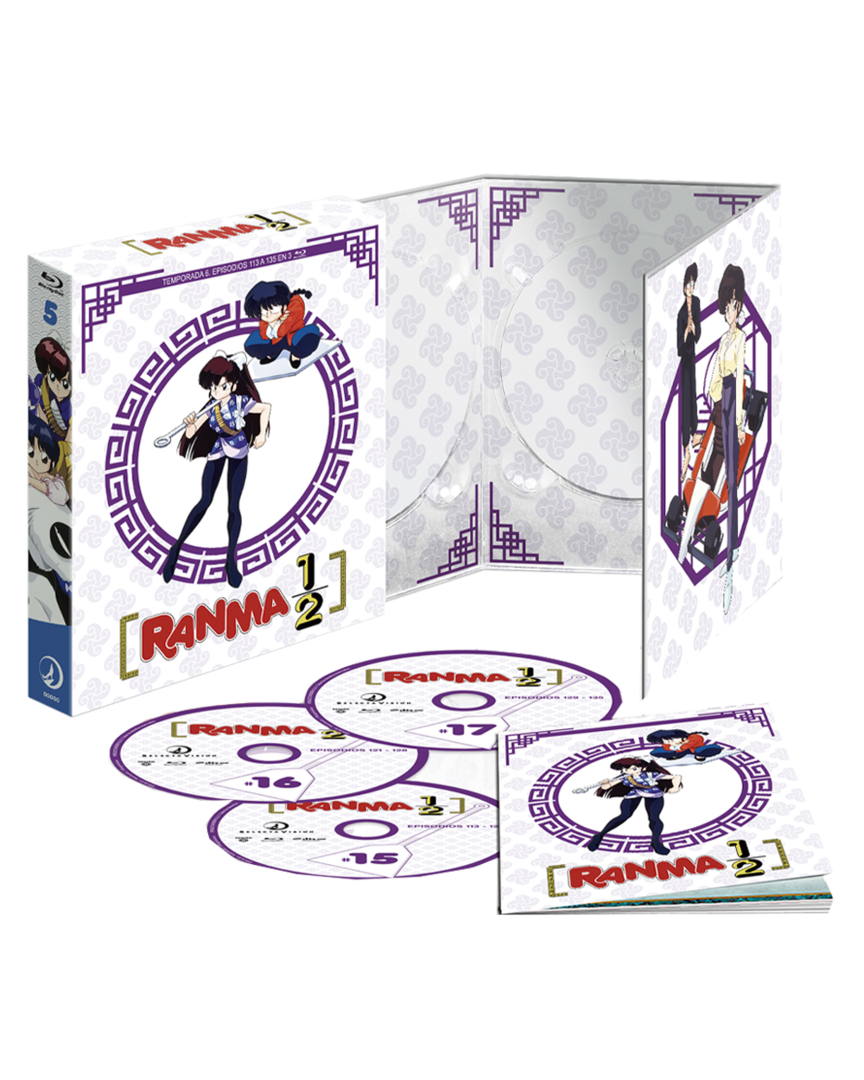 Ranma 1/2 box 5 bluray