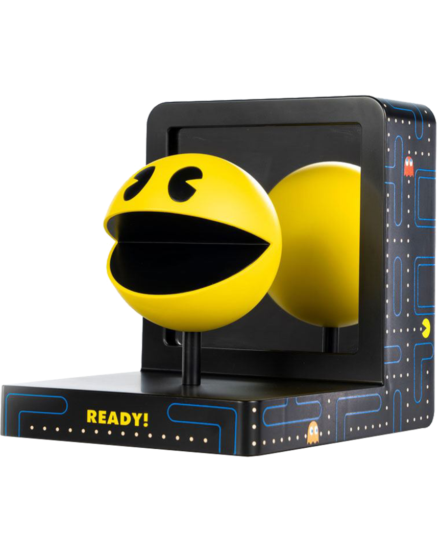 Figura Pac-Man con Expositor Infinito 18 cm