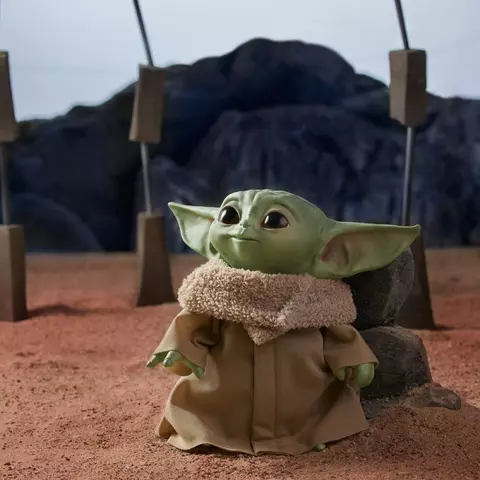 Comprar Peluche Baby Yoda Con Sonido Star Wars: The Mandalorian 19cm Figuras de videojuegos screen 3