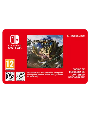 Comprar Monster Hunter Rise Deluxe Kit Nintendo eShop Switch