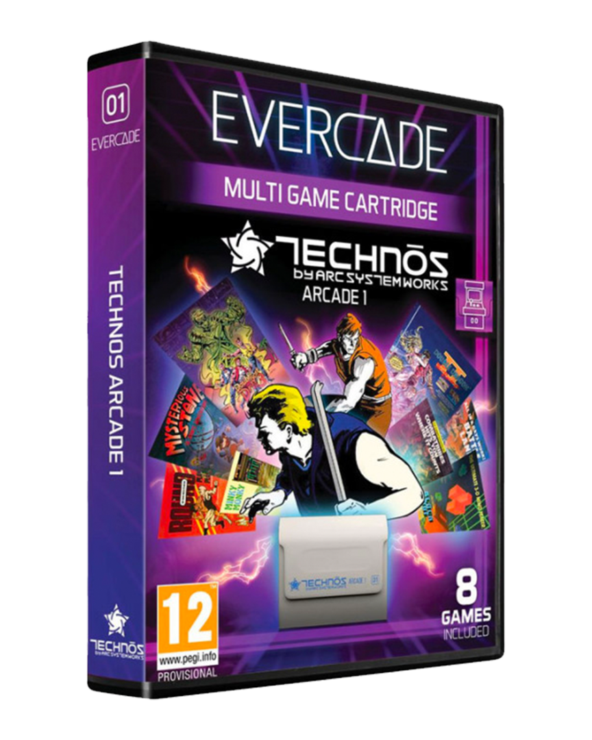 Blaze evercade technos arcade cartridge 1