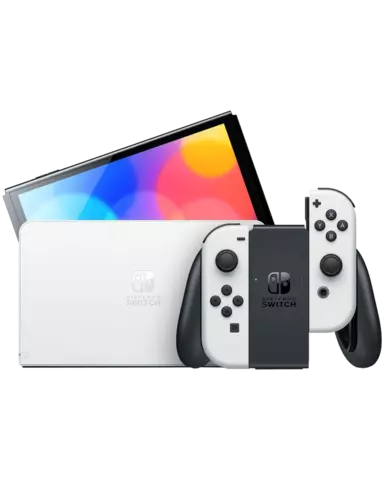 Comprar Consola Nintendo Switch OLED Blanca + Just Dance 2024 (Código de descarga) Switch Consola Switch OLED + Just Dance 2024