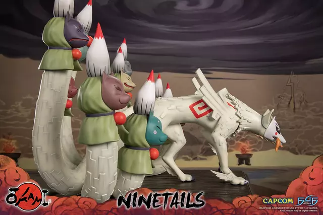 Reservar Estatua Resina Ninetails Ōkami First 4 Figures Estatuas Premium