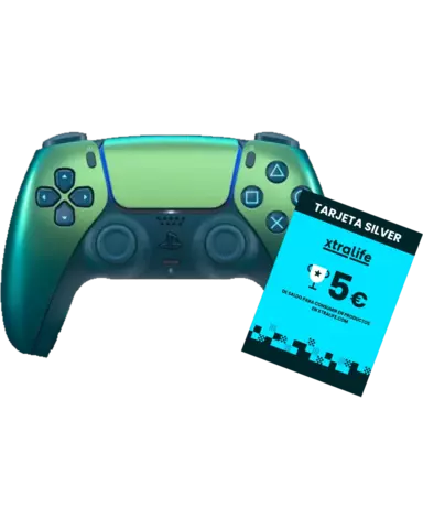 Mando DualSense Chroma Teal + Tarjeta Regalo xtralife 5€
