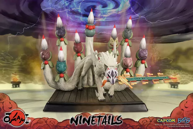 Reservar Estatua Resina Ninetails Ōkami First 4 Figures Estatuas Premium