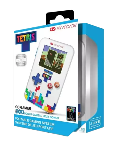 Consola portátil Go Gamer + Funda Tetris (New Version) My Arcade