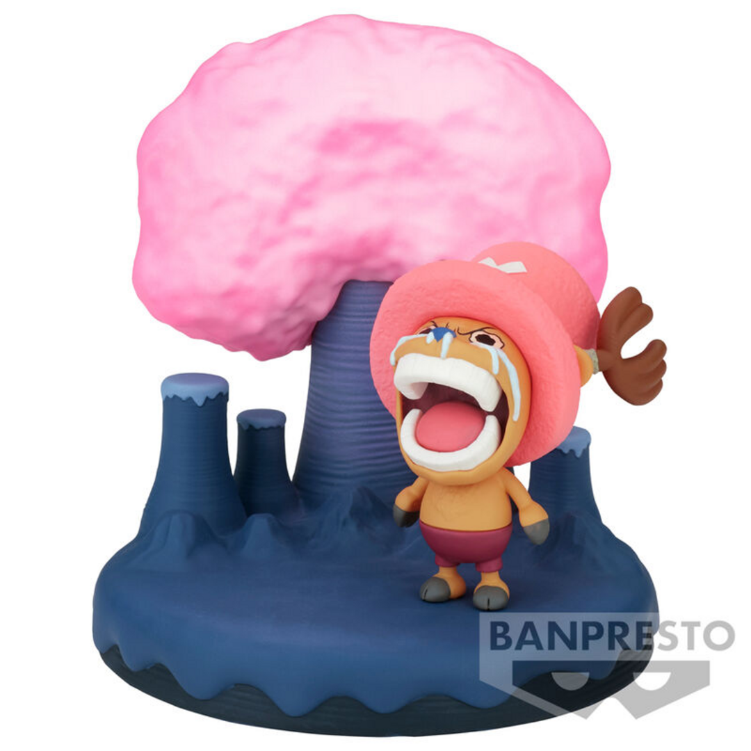 Figura tony tony chopper world collectable log stories one piece 9cm