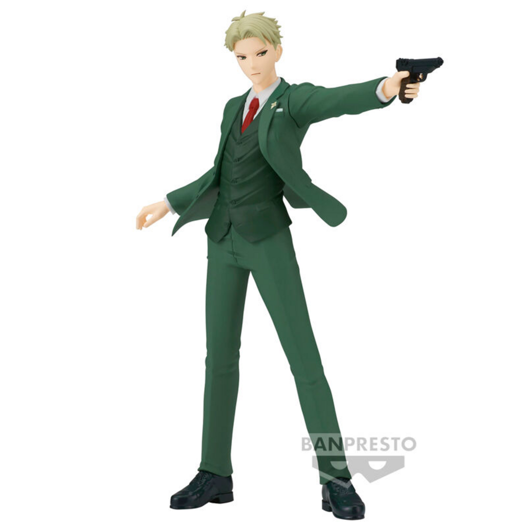 Banpresto BP88658P Figura de Acción Loid Forger Spyxfamily, Vibration Stars 17 cm, Multicolor
