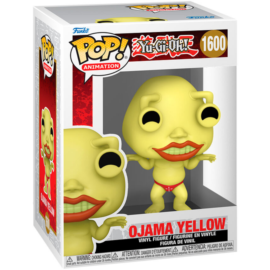 Figura pop yu-gi-oh! ojama yellow