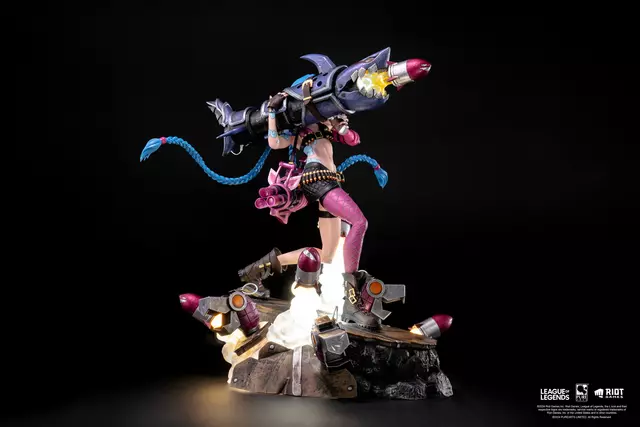 Reservar Figura Jinx Estatua Resina Escala 1/6 League of Legends 32 cm Estatuas