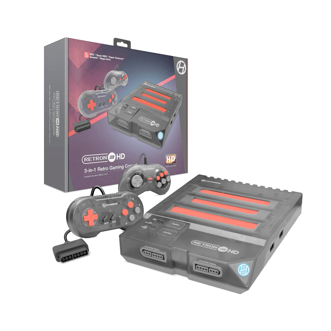 Consola retron 3 hd mega drive - space black