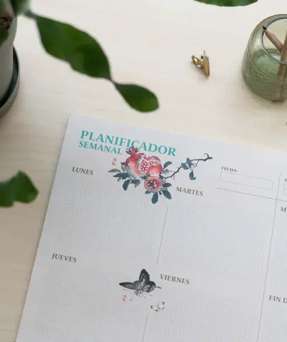 Comprar Bloc Planificador Semanal A3 Japanese Español 