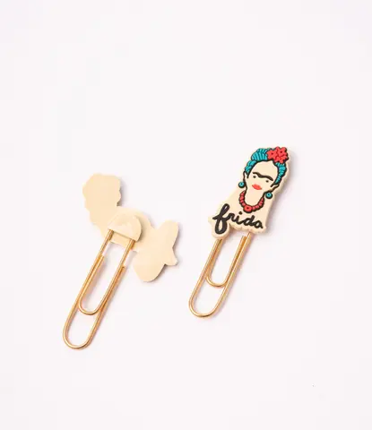 Comprar Clips Con Topper Frida Kahlo 