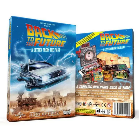 Comprar Juego De Mesa Regreso Al Futuro Escape Adventure Internacional 