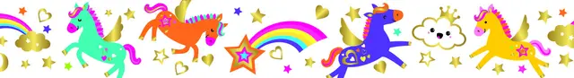 Comprar Cinta Funtape Masking Tape Deco Unicornio Colores Oro 