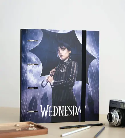 Comprar Carpeta 4 Anillas Wednesday 