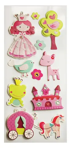 Comprar Pegatinas Sceny Scrap & Deco Princesa Relieve 