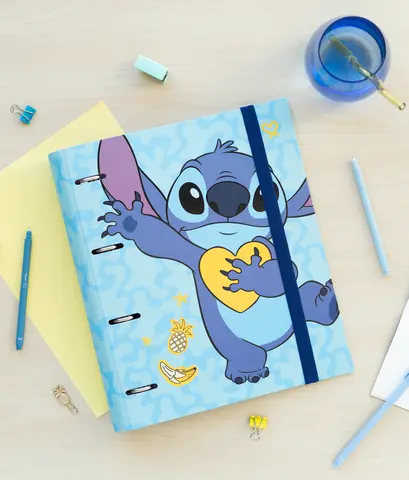 Comprar Carpeta 4 Anillas Premium Disney Stitch Tropical 