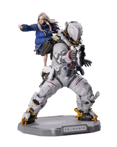 Estatua Hugh & Diana Pragmata Builder Creator's Model Capcom