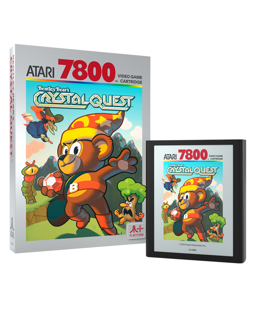 Cartucho bentleybears crystal quest atari