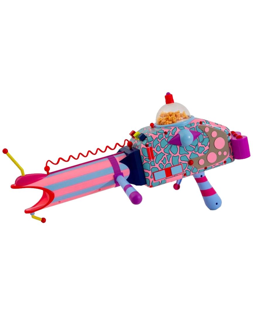 Popcorn bazooka killer klowns from outer space réplica prop 1/1 con luz y sonido