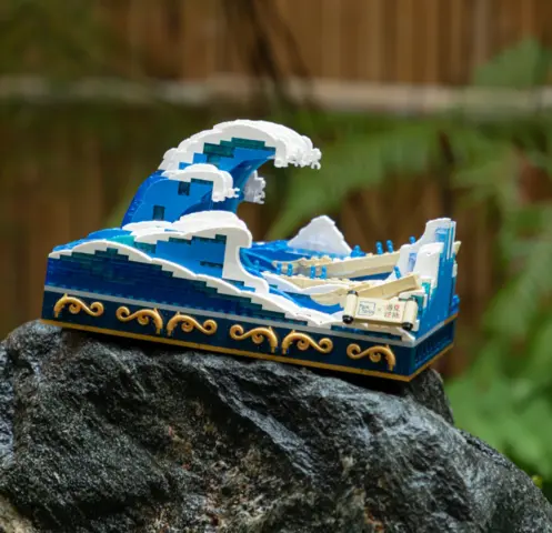 Comprar Kanagawa Surfing Set Construcción 15 cm Ukiyo-E Estándar