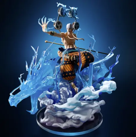 Estatua Eneru Sixty Million Volt Lightning Dragon Extra Battle One Piece 30 cm