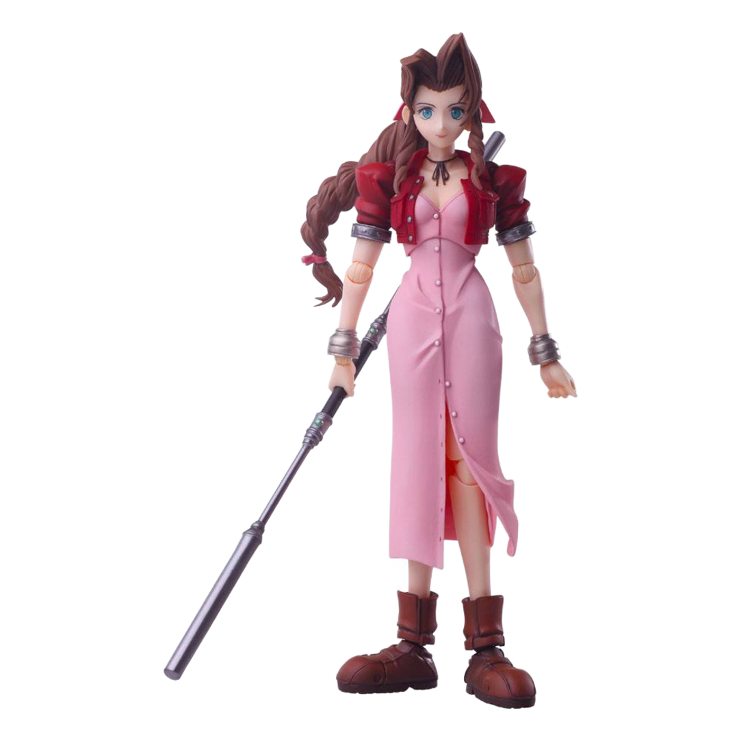 Figura aerith gainsborough final fantasy vii bring arts square enix