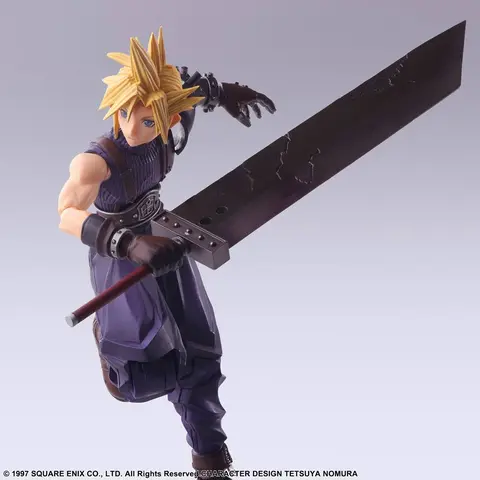 Reservar Figura Cloud Strife Final Fantasy VII Bring Arts Square Enix Figuras de Videojuegos