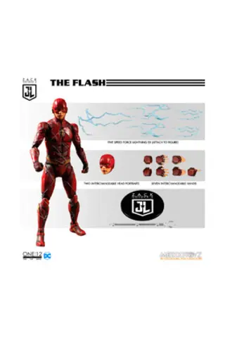 Comprar Set 3 Figuras Mezco Toys One:12 Collection DC La Liga de la Justicia de Zack Snyder 15cm Figuras