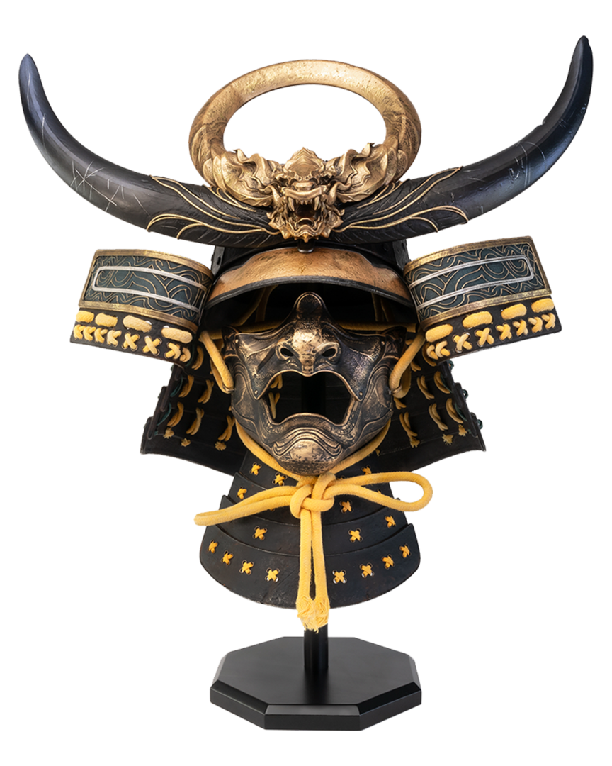 Casco yasuke assassin's creed shadows réplica 1:1