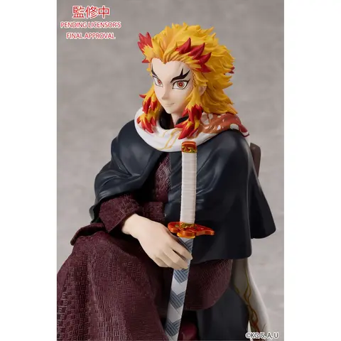 Reservar Figura Kyojuro Rengoku Demon Slayer Kimetsu No Yaiba Aniplex Figuras de Videojuegos Estándar