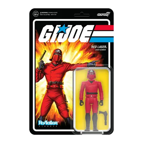 Comprar Figura Reaction GI Joe Red Laser Figuras de Videojuegos