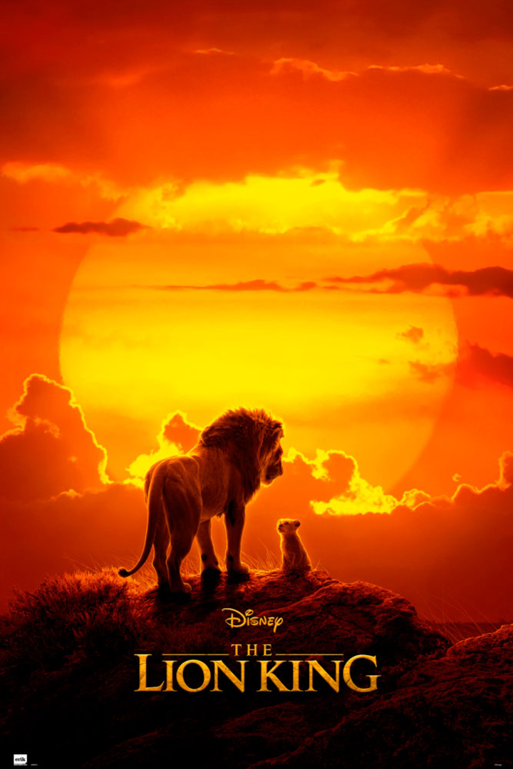 Poster disney el rey leon one sheet