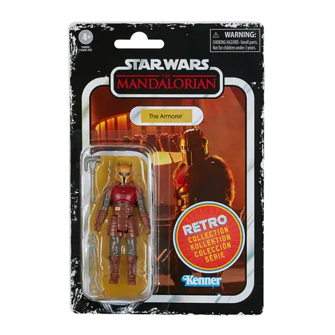Comprar Figura Star Wars The Mandalorian The Armorer Coleccion Retro Figuras