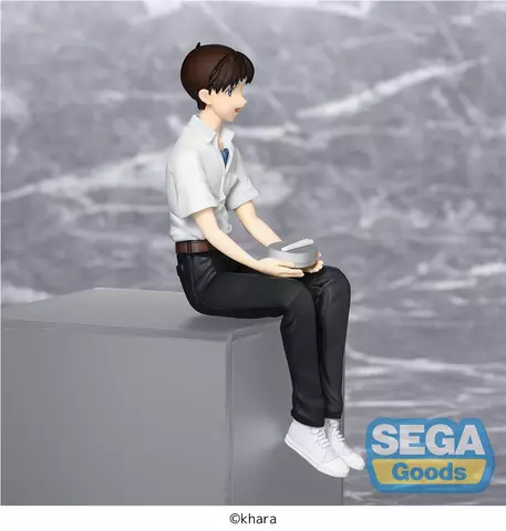 Reservar Figura Shinji Ikari Rebuild of Evangelion PM Perching Sega Figuras Estándar