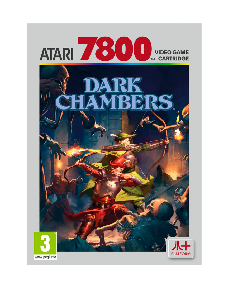 Cartucho atari dark chambers