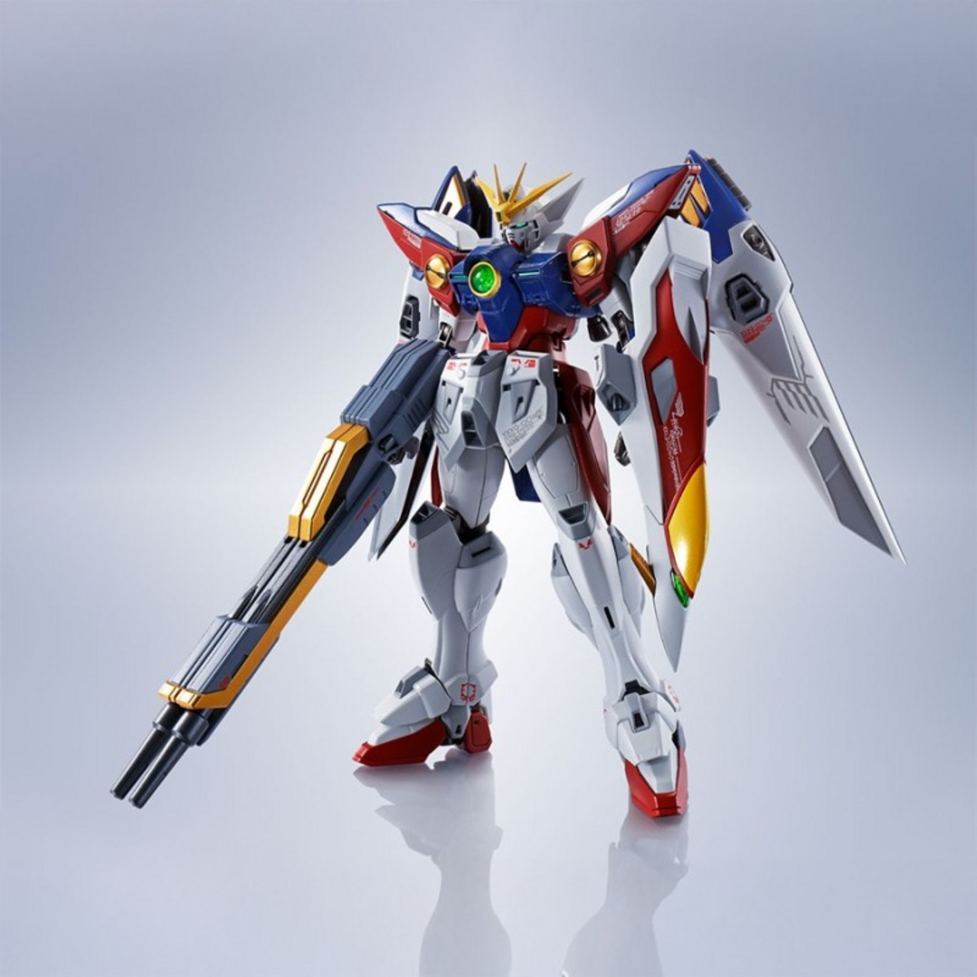 Figura Wing Gundam Zero Figura 14 Cm New Mobile Report Gundam Wing Metal Robot Spirits Re-Issued