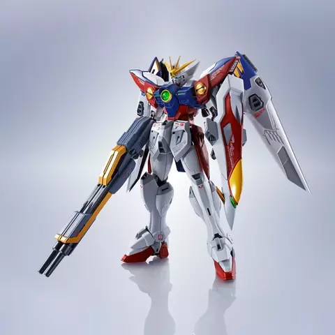 Figura Wing Gundam Zero Figura 14 Cm New Mobile Report Gundam Wing Metal Robot Spirits Re-Issued