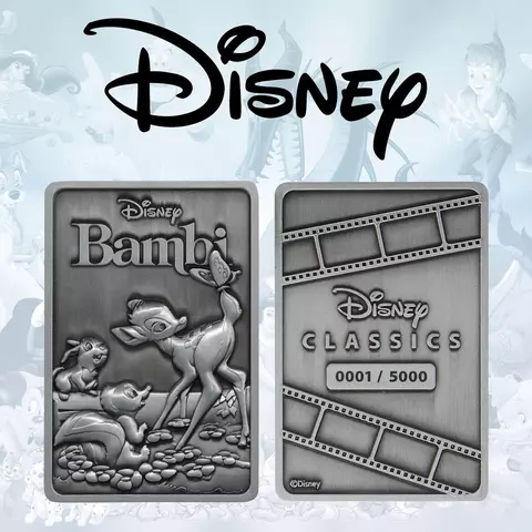 Reservar Lingote Bambi Disney Edición Limitada Fanattik Limitada