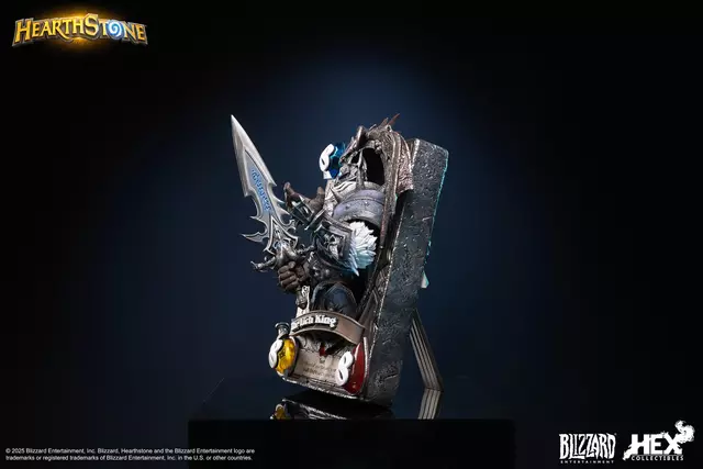 Reservar Figura Rey Exánime Hearthstone 3D Art Frame HEX Collectibles Figuras Estándar