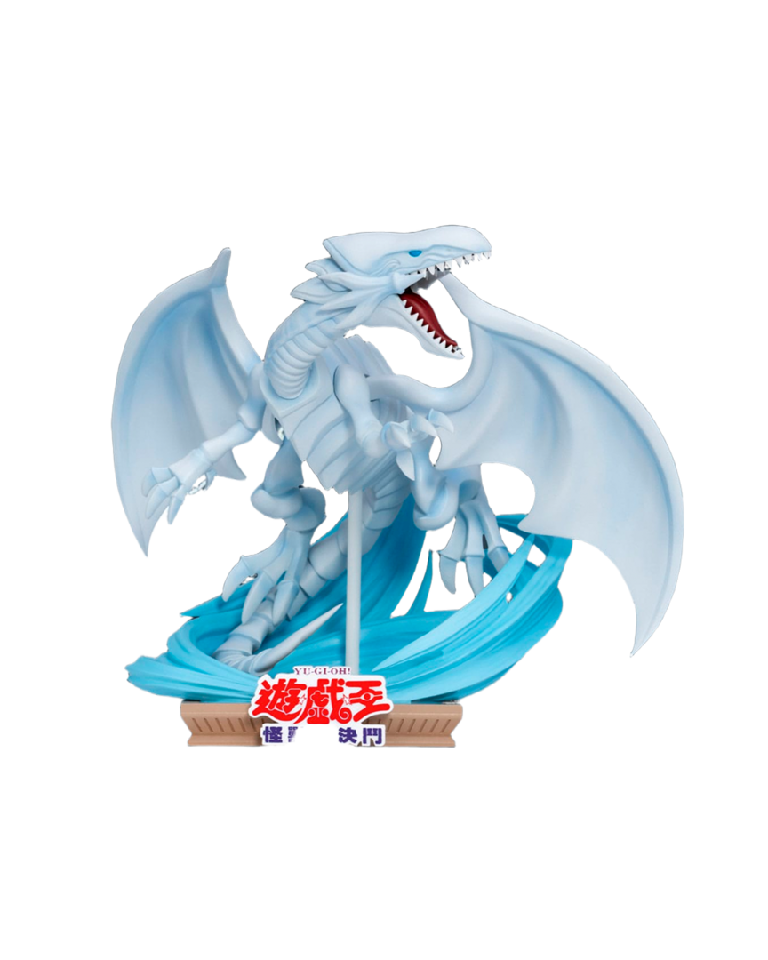 Figura diorama blue eyes white dragon yu-gi-oh! duel monster d-stage beast kingdom