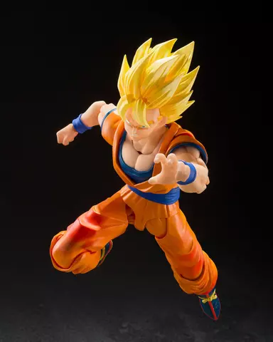Reservar Figura Son Goku Super Saiyan Dragon Ball Z The Games Begin Ver. SH Figuarts Figuras Estándar