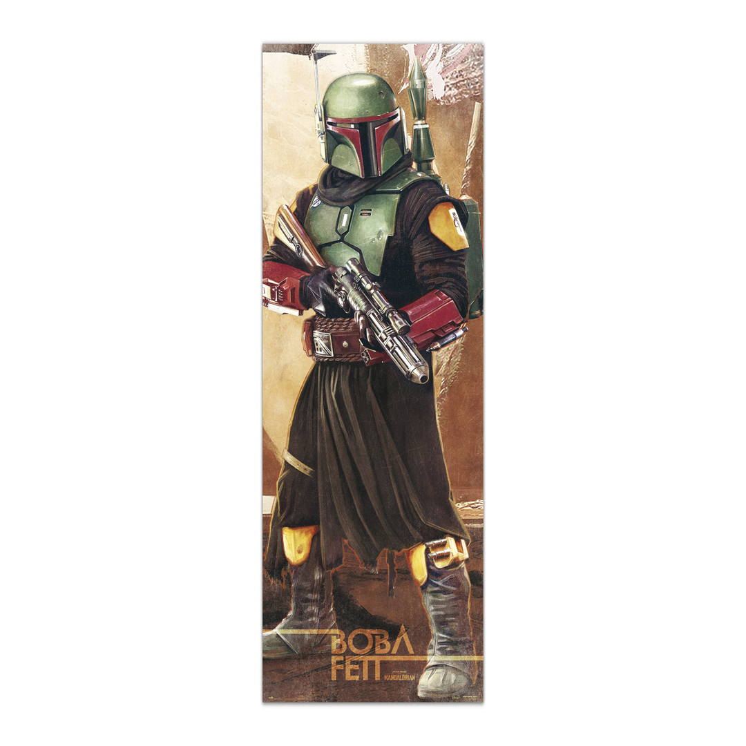 Poster puerta star wars boba fett
