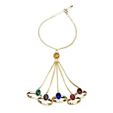 Comprar Pulsera Con Anillos Marvel Los Vengadores Infinity War Guantelete Del Infinito 
