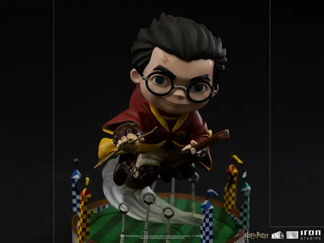 Comprar Figura Minico Harry Potter En Partido Quidditch Figuras